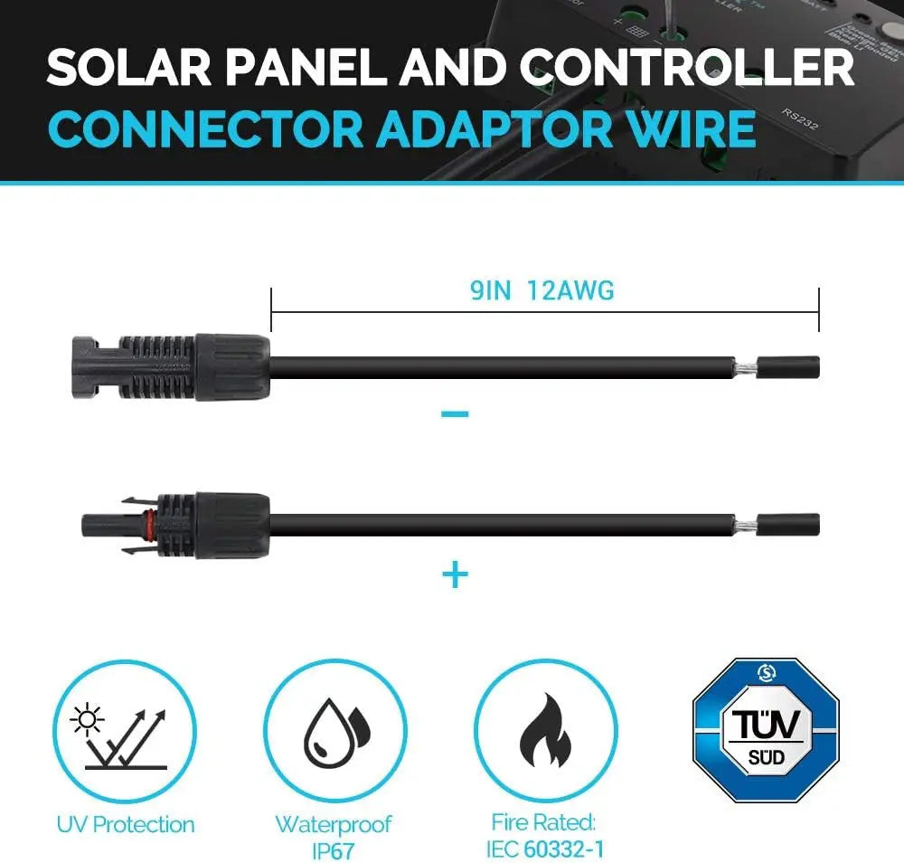 Open Box Renogy 200 Watts 12 Volts Monocrystalline Solar Bundle Kits