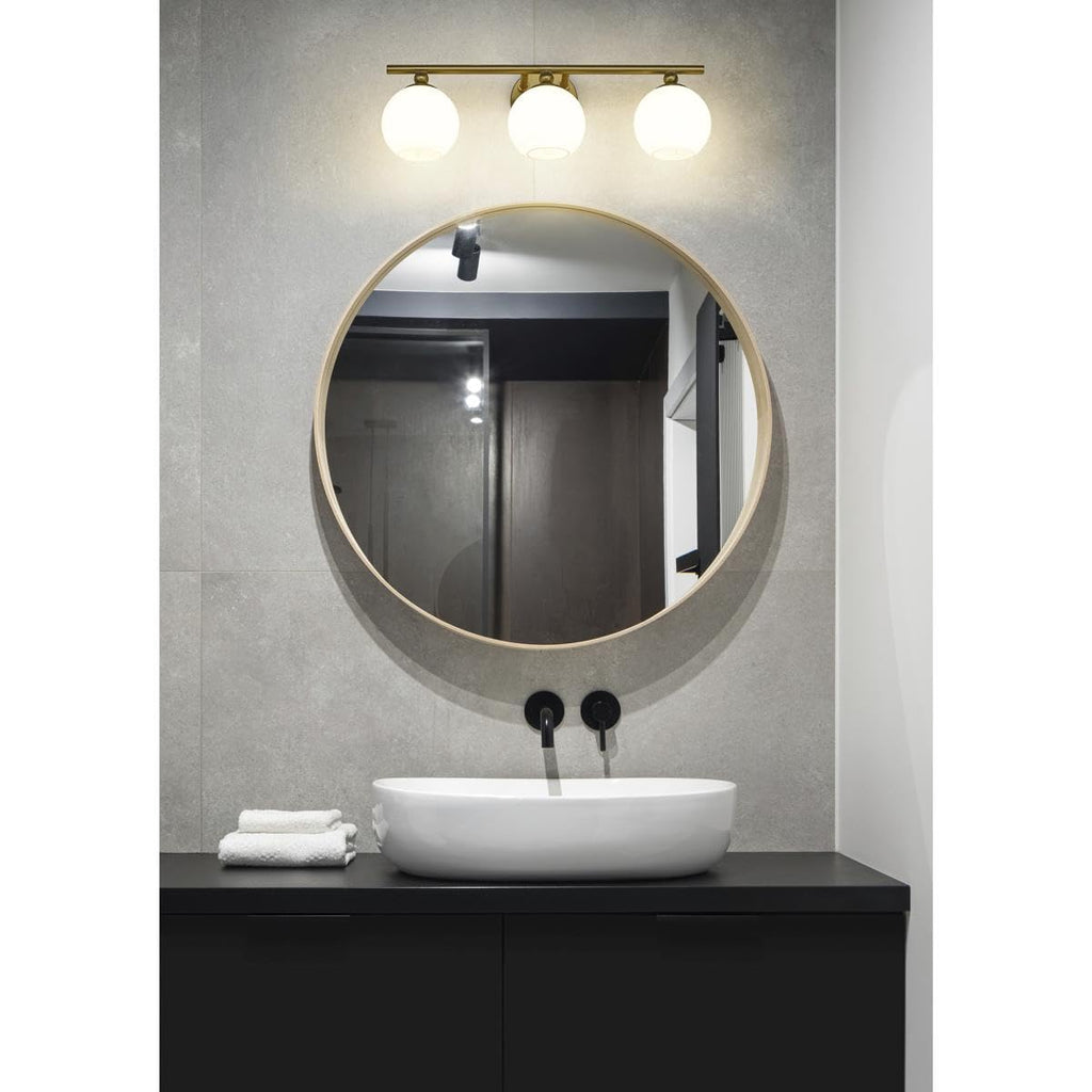 Open Box - Z-Lite 1100-3V-MGLD - Bathroom Fixtures Indoor Lighting