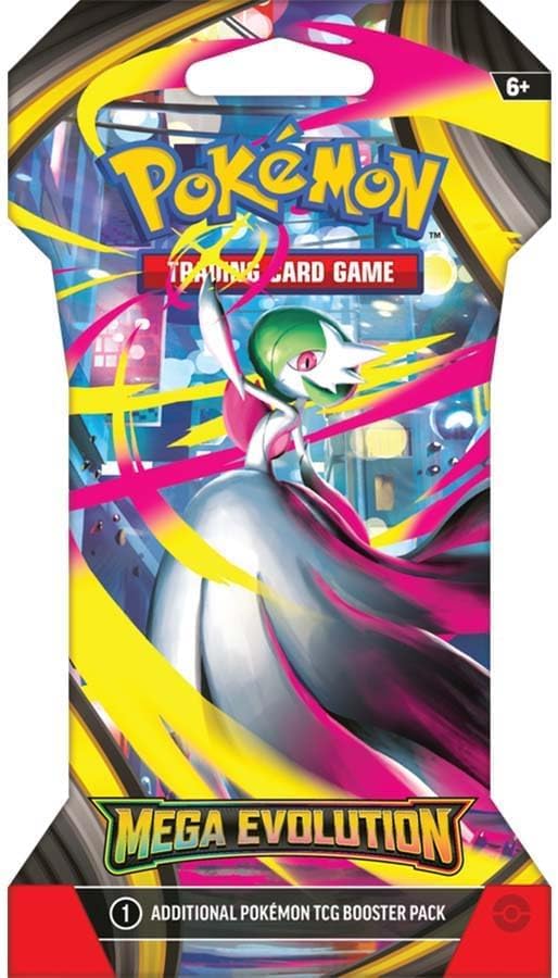 Pokemon Trading Card Game TCG: Mega Evolution 8 Sleeved Booster Packs - 80 Cards