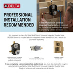 Open Box - Delta T24876-SS-PR-LHP - Valve Trim Only Showers