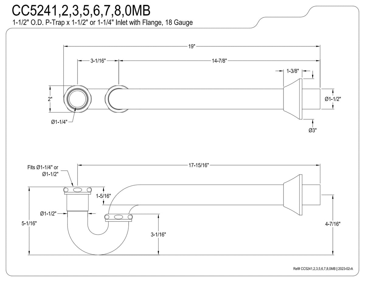 Open Box - Kingston Brass CC5246 - Pipe and Fittings Rough Plumbing