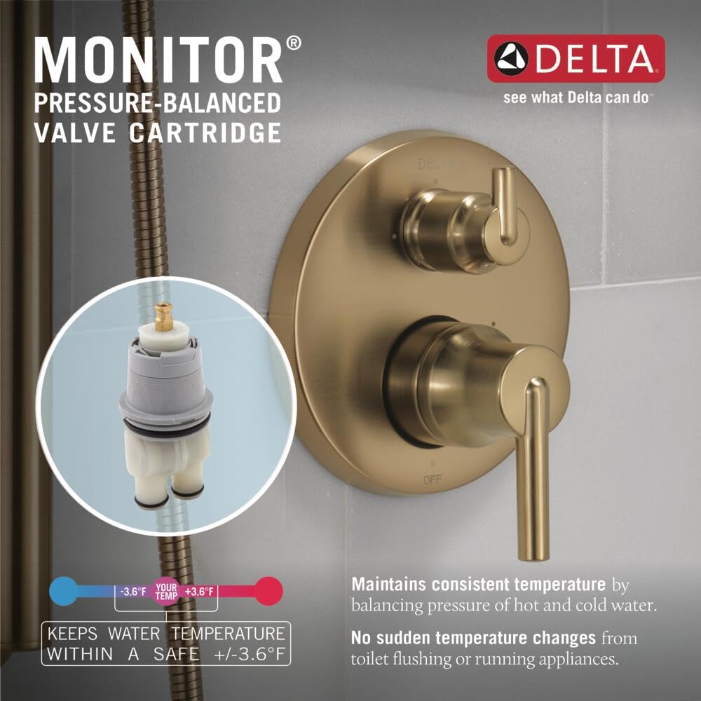 Open Box - Delta T24876-SS-PR-LHP - Valve Trim Only Showers