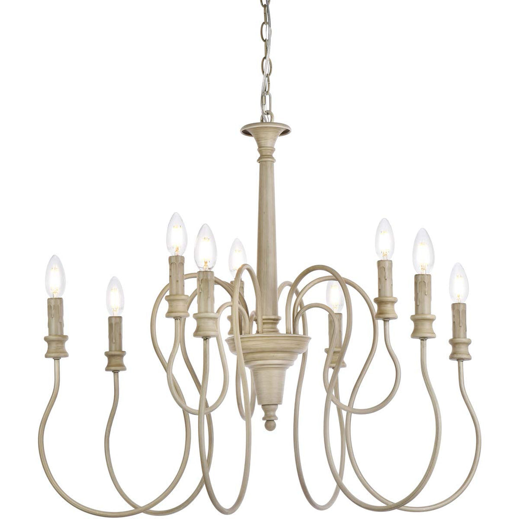 Open Box - Elegant Lighting LD7045D30WD - Chandeliers Indoor Lighting