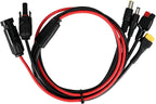 4-in-1 Solar Connector Extension Cable for Portable Panel to Power Station