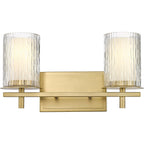 Open Box - Z-Lite 1949-2V-MGLD - Bathroom Fixtures Indoor Lighting