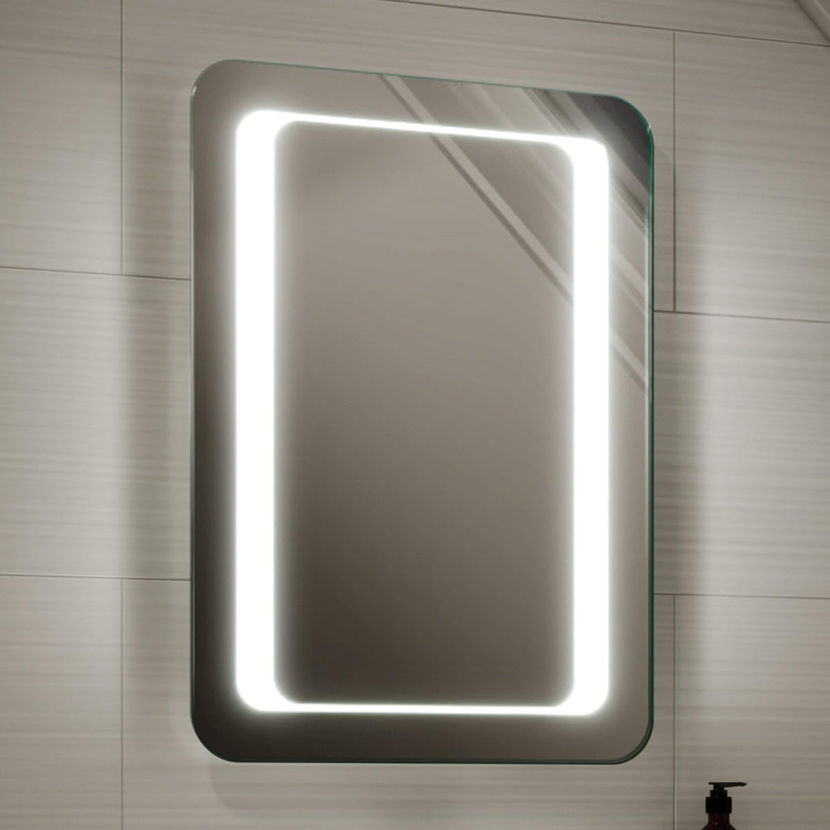 Halo LED Illuminated Mirror - 500mm x 700mm