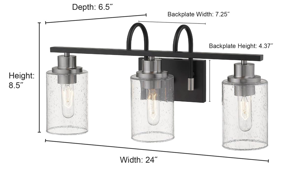 Open Box - Millennium Lighting 3513-MB/BN - Bathroom Fixtures Indoor Lighting