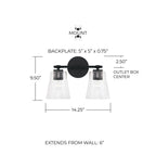 Open Box - Capital Lighting 146921BN-533 - Bathroom Fixtures Indoor Lighting