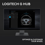 Open Box -  G PRO Racing Wheel-BLACK-USB-PLUGB-XBOX 941-000192