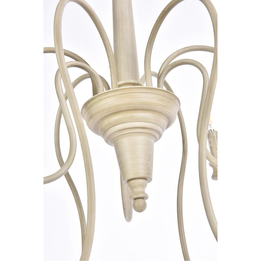 Open Box - Elegant Lighting LD7045D30WD - Chandeliers Indoor Lighting