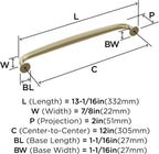 Open Box - Amerock BP54055BBZ - Pulls Cabinet Hardware