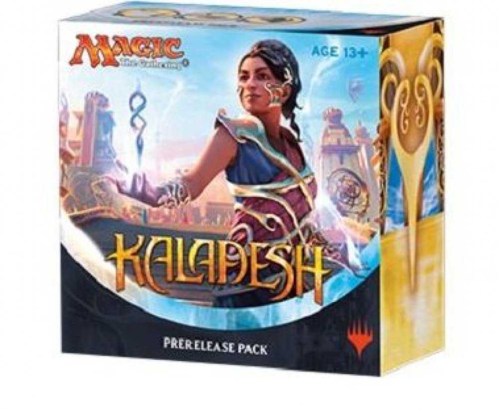 Magic the Gathering: MTG Kaladesh KLD Prerelease Pack (Pre-Pelease Promo + 6 Boosters + d20 Spindown Counter)