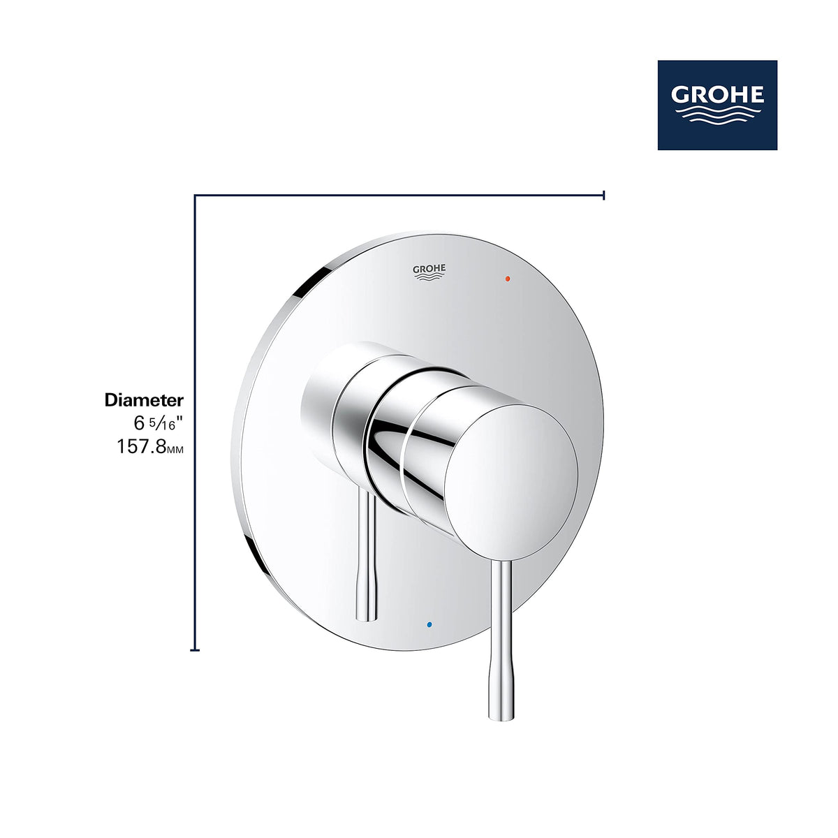 Open Box - Grohe 14472000 - Valve Trim Only Showers