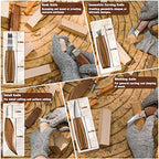 Wood Carving Kit, 23pcs Wood Carving Tools with 4 Wood Carving Knives 5 Detail Knives 9 Blocks, Whittling Kit DIY Hobbies for Adults