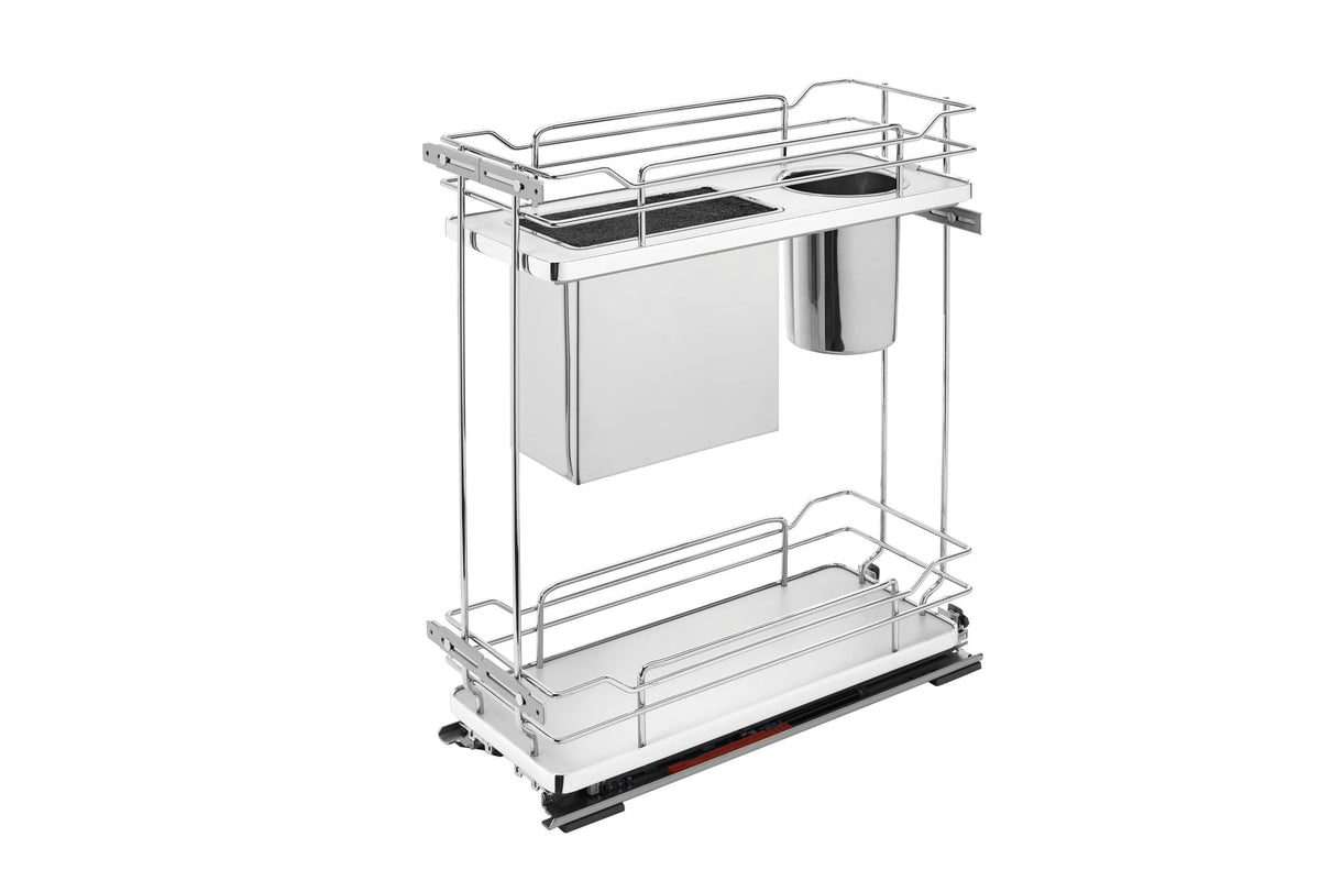 Open Box - Rev-A-Shelf 5322KB-BCSC-6-GR - Cabinet and Kitchen Organizers