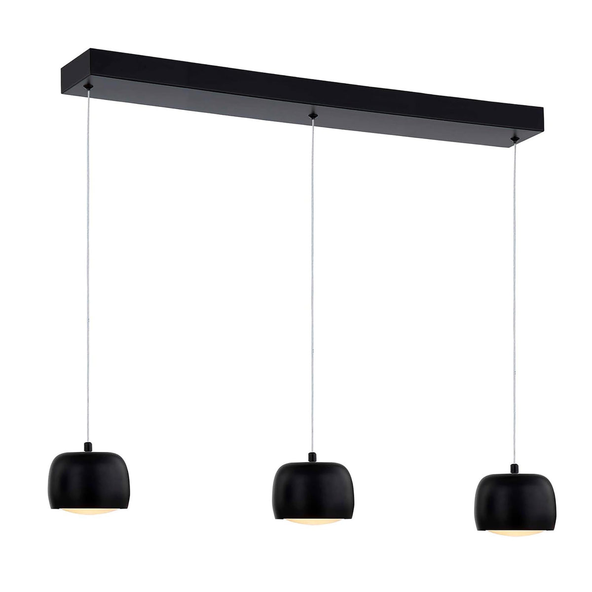 Open Box - Justice Design Group NSH-8115-MBLK - Chandeliers Indoor Lighting