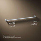 Open Box - Kohler K-25161-CP - Grab Bar Accessory