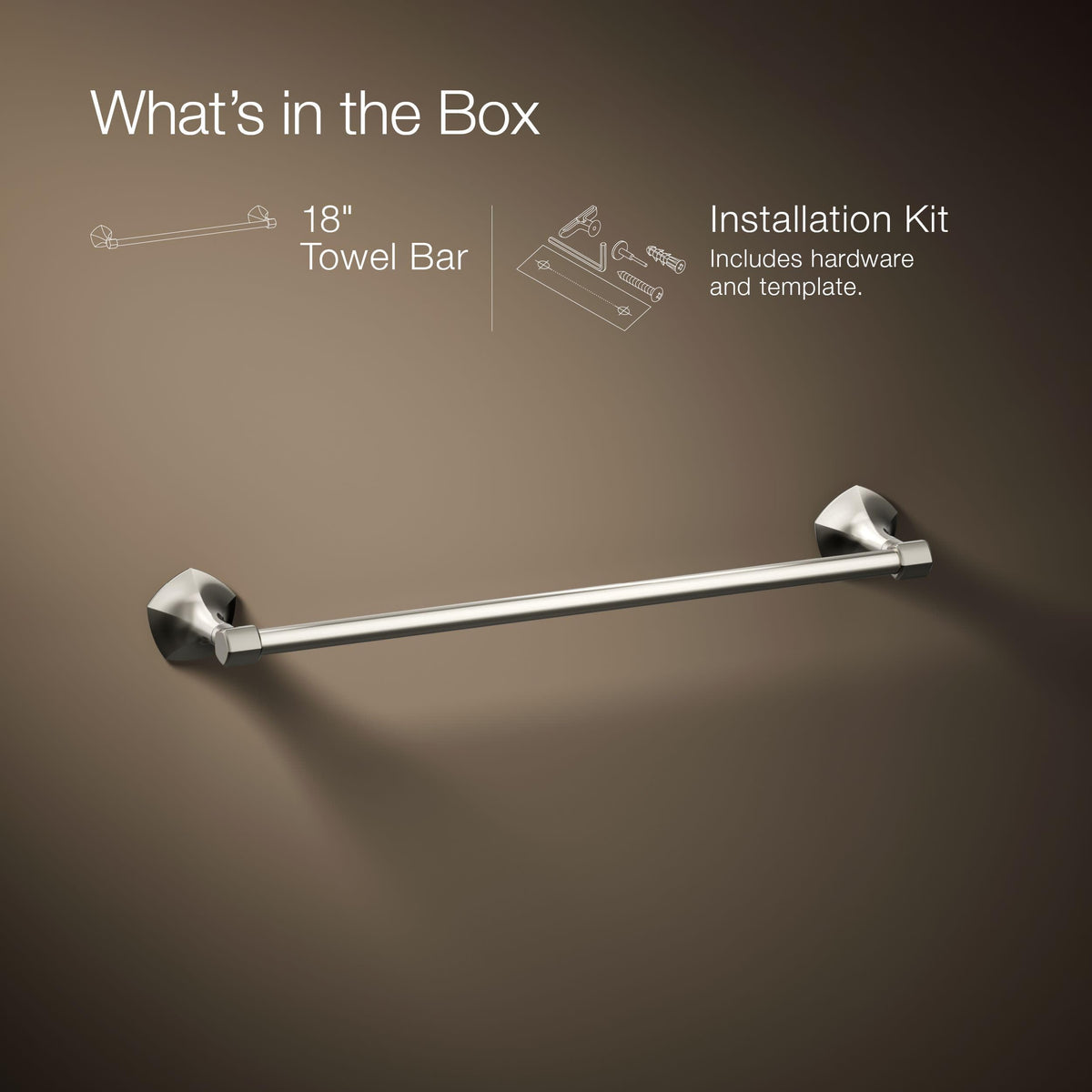 Open Box - Kohler K-27060-SN - Bathroom Hardware Bathroom Hardware and Accessories