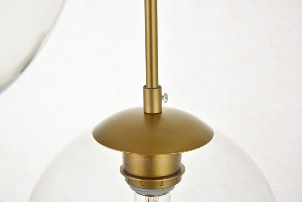 Open Box - Elegant Lighting LD2208BK - Pendants Indoor Lighting