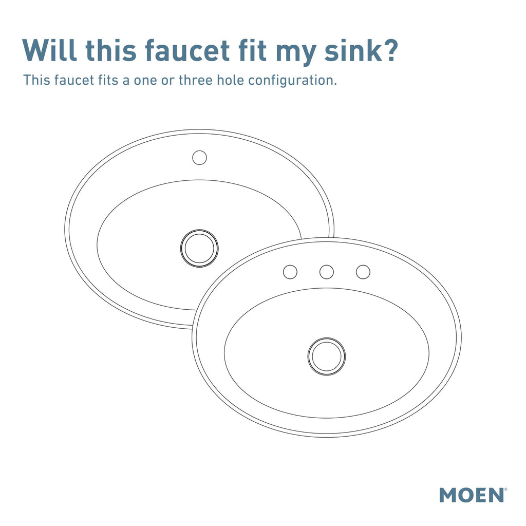 Open Box - Moen S6710BL - Bathroom Sink Faucets Faucet