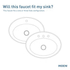 Open Box - Moen S6710BL - Bathroom Sink Faucets Faucet