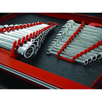 Ernst Manufacturing Gripper Wrench Organizer, 9 Tool, Red - color: Red, size: 9 Tool, style: Standard