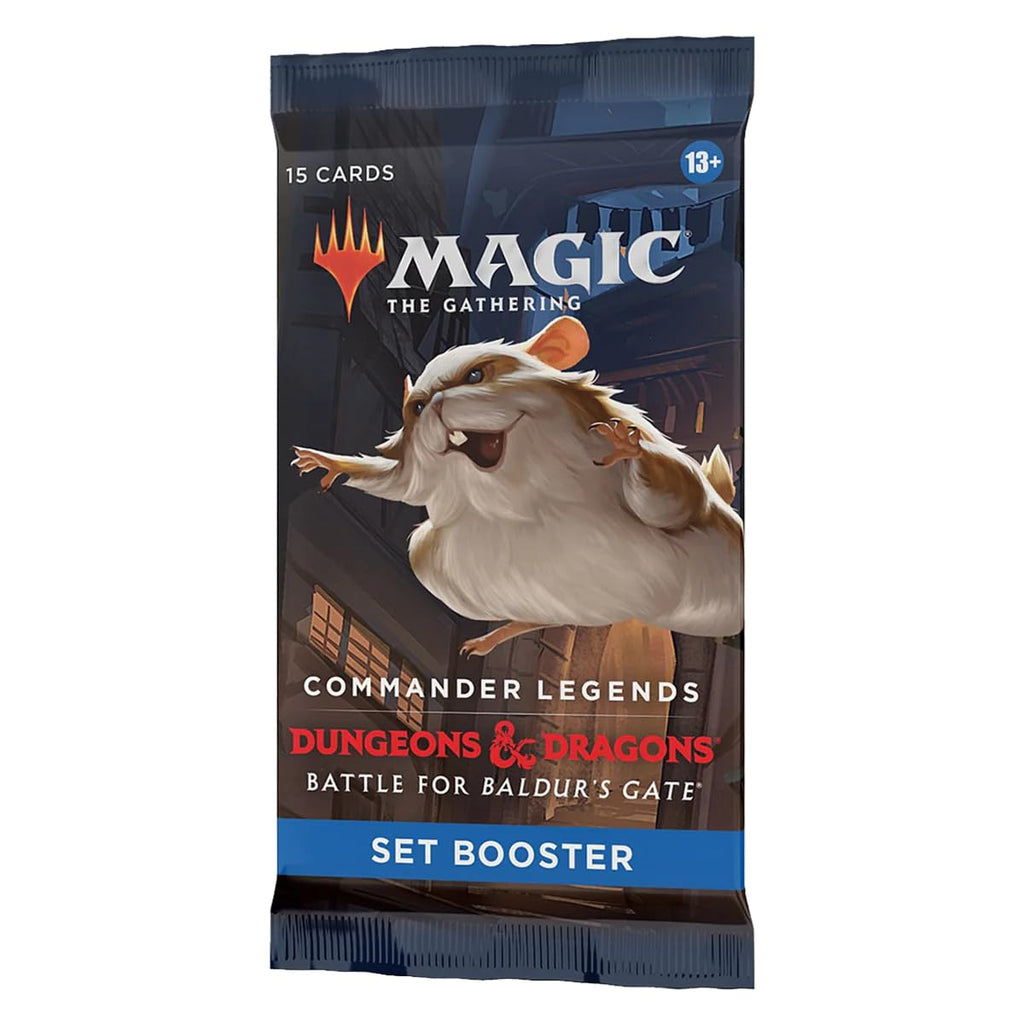 Magic The Gathering D10050001 D&D Battle for Baldurs Gate Commander Legends Set Booster, Multicolor