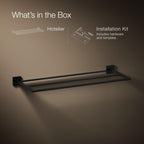 Open Box - Kohler K-23299-BL - Towel Rack Bathroom Hardware