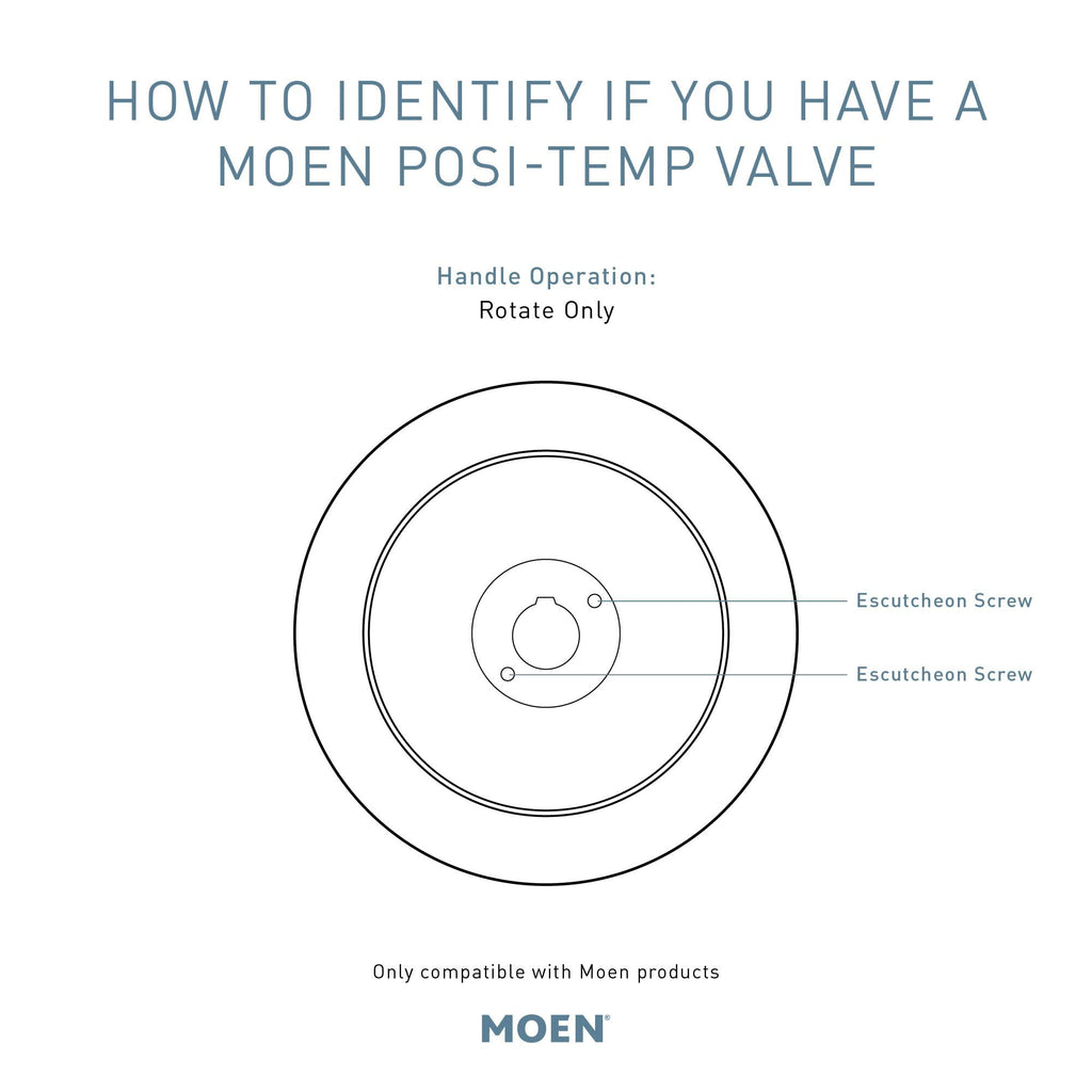 Open Box - Moen TS2201BN - Valve Trim Only Showers
