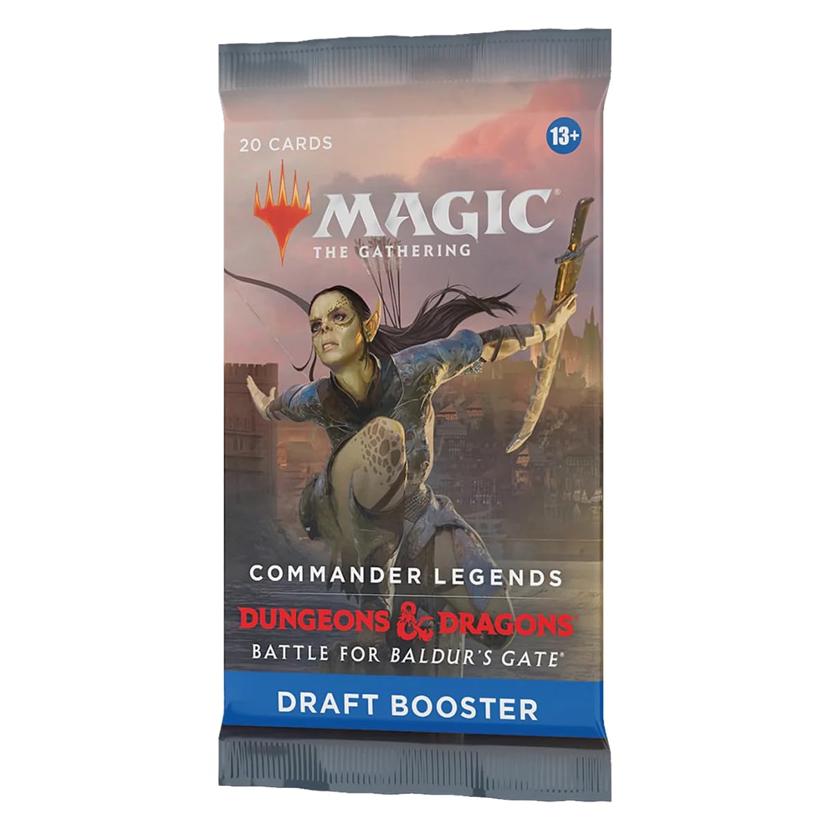 Magic The Gathering D10030001 D&D Battle for Baldurs Gate Commander Legends Draft Booster, Multi, Multicolor