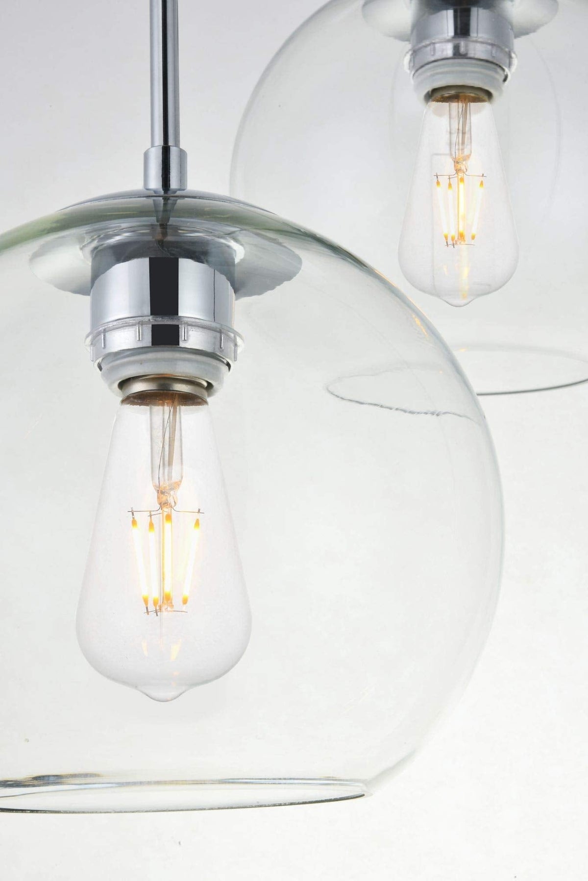 Open Box - Elegant Lighting LD2208BK - Pendants Indoor Lighting