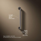 Open Box - Kohler K-25160-BV - Bathroom Safety Equipment Bathroom Hardware and Accessories