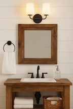 Open Box - Lark 853452BK - Bathroom Fixtures Indoor Lighting