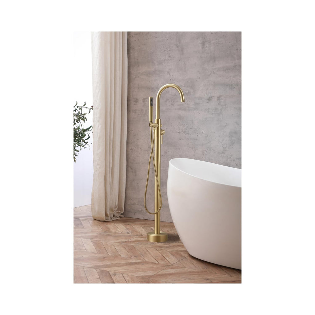 Open Box - Elegant Lighting FAT-8001BGD - Tub Filler Faucet