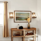 Open Box - Kichler 43436CLP Colerne Single Light 15" Tall Wall Sconce with Seedy Glass Cylinder Shade