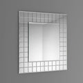 Milan Frameless Designer Non Illumonated Mirror - 600mm x 600mm