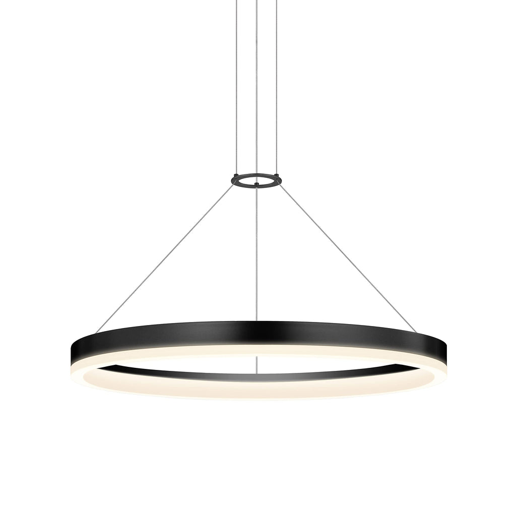 Open Box - Sonneman 2315.25 Corona 1 Light LED Pendant with Frosted Shade