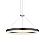 Open Box - Sonneman 2315.25 Corona 1 Light LED Pendant with Frosted Shade