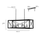 Open Box - Millennium Lighting 13306-MB/VB - Chandeliers Indoor Lighting