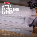 Open Box - Delta DT0732413-CZ - Shower Drain Parts Bath and Shower Parts