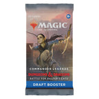 Magic The Gathering D10030001 D&D Battle for Baldurs Gate Commander Legends Draft Booster, Multi, Multicolor