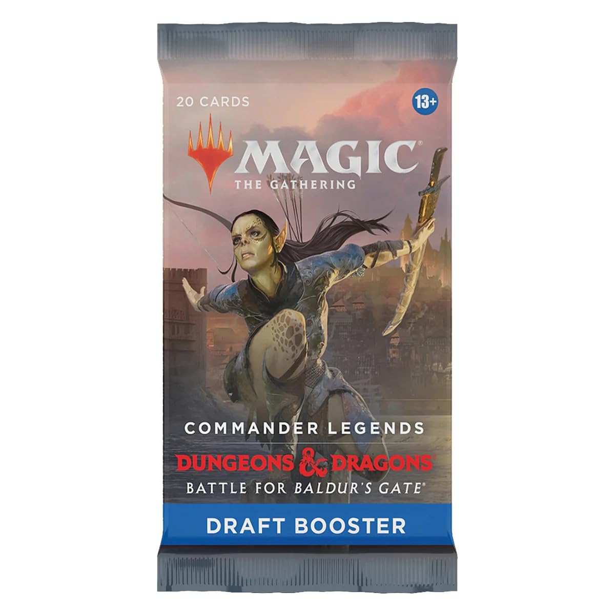 Magic The Gathering D10030001 D&D Battle for Baldurs Gate Commander Legends Draft Booster, Multi, Multicolor