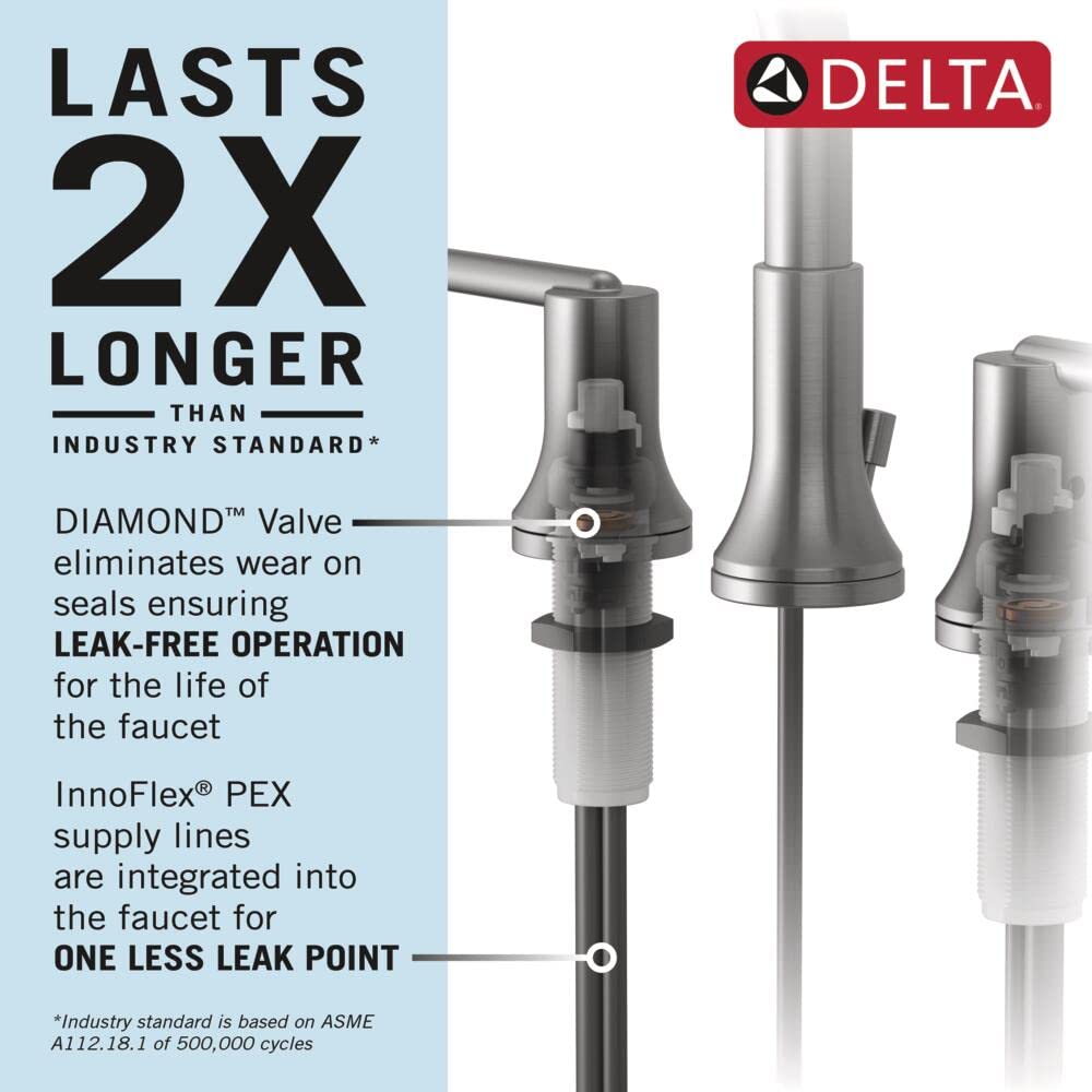 Open Box - Delta 35775-PD-PR-DST - Bathroom Sink Faucets Faucet