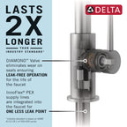 Open Box - Delta 9184-AR-PR-DST - Kitchen Faucet