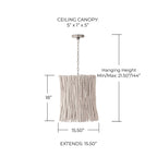 Open Box - Capital Lighting 340242PP - Pendants Indoor Lighting