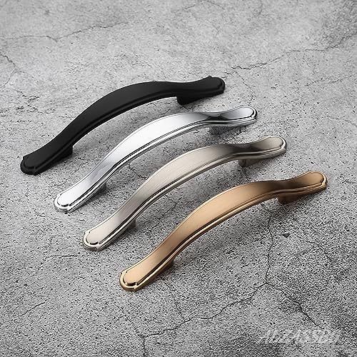 Alzassbg Champagne Bronze Cabinet Pulls and Handles 10 Pack, AL3028TGP - color: Champagne Bronze, size: 7-1/2" Hole Center