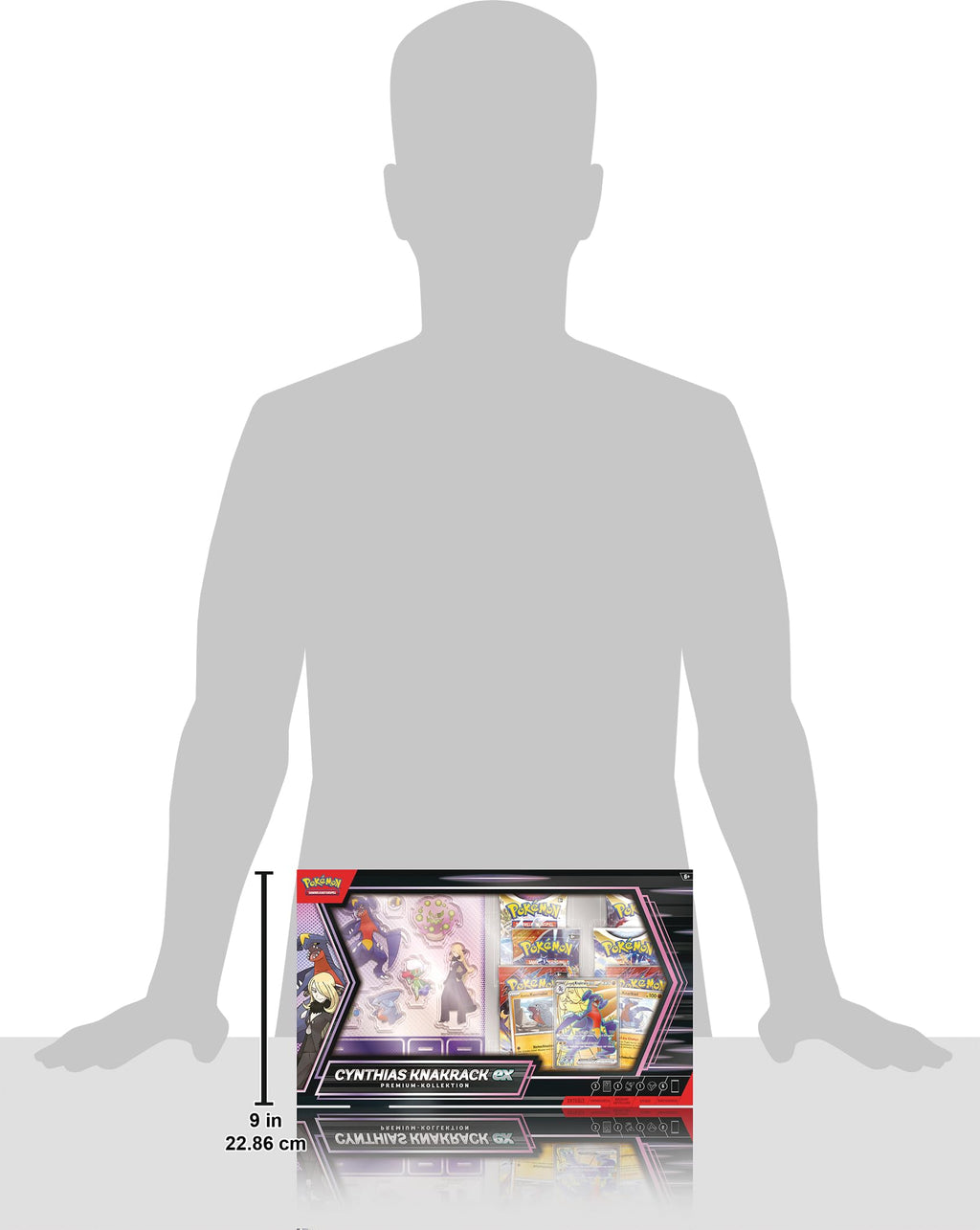Pokémon - Trading Card Game: Premium Collection Cynthias Knakrack-ex (3 Holographic Cards and 6 Booster Packs)
