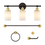 Open Box - JONATHAN Y Lighting JYL1503B - Bathroom Fixtures Indoor Lighting