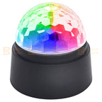 Small LED Party Disco Light Battery Powered Spinning Rotating Indoor Portable Strobe