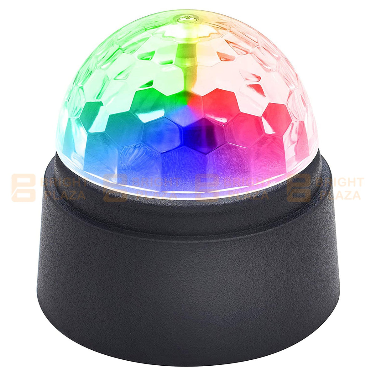 Small LED Party Disco Light Battery Powered Spinning Rotating Indoor Portable Strobe